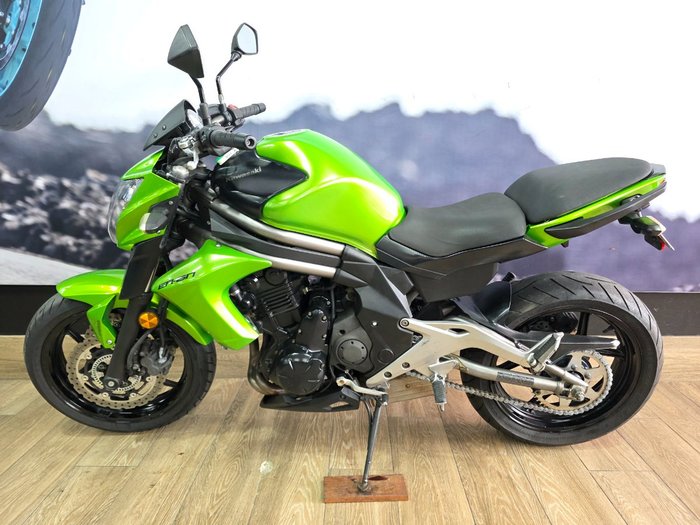 2012 Kawasaki ER-6nL GREEN
