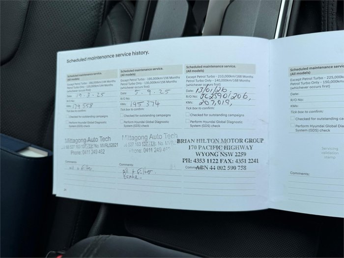 2019 HYUNDAI SANTA FE HIGHLANDER CRDi DARK BURG AWD