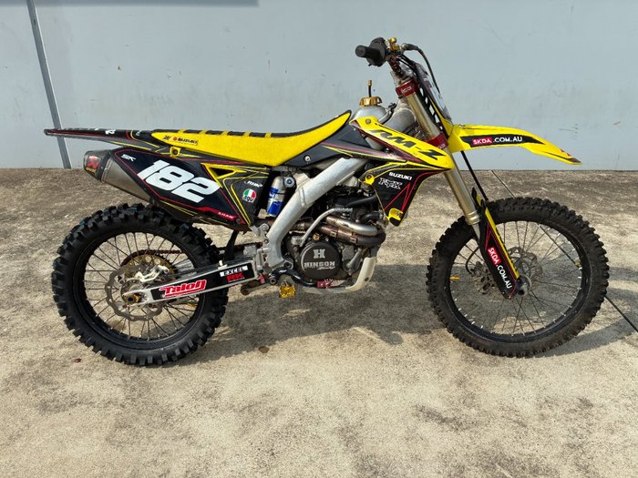 2012 Suzuki RM-Z250 Yellow