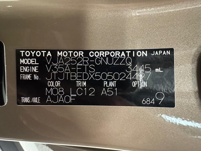 2024 Lexus GX 550 Overtrail VJA252R 4X4 Moon Desert Two-Tone