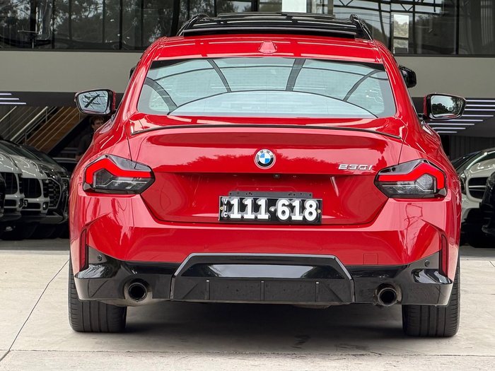 2023 BMW 2 Series 230i M Sport G42 Melbourne Red