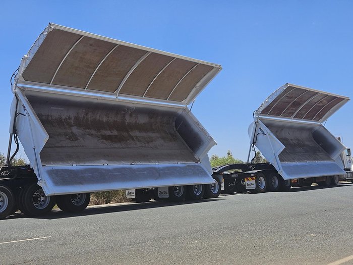 2018 Bruce Rock Engineering Side Tipper Trailer