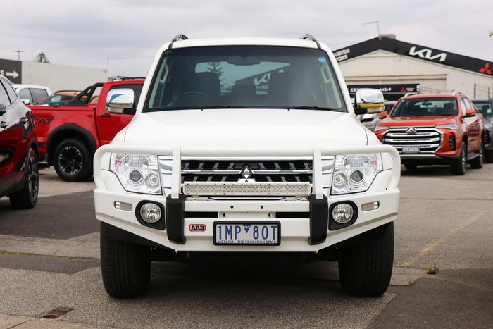 2017 Mitsubishi Pajero GLX NX MY17 4X4 Dual Range White