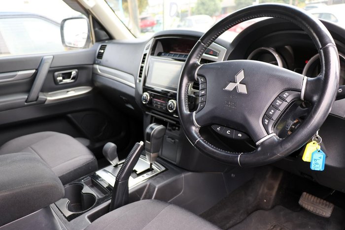 2017 Mitsubishi Pajero GLX NX MY17 4X4 Dual Range White