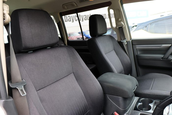 2017 Mitsubishi Pajero GLX NX MY17 4X4 Dual Range White