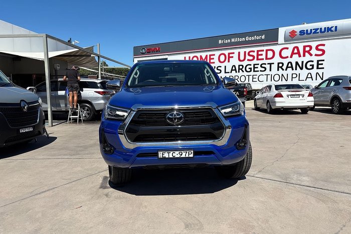 2022 Toyota Hilux SR5 GUN126R 4X4 Dual Range Nebula Blue