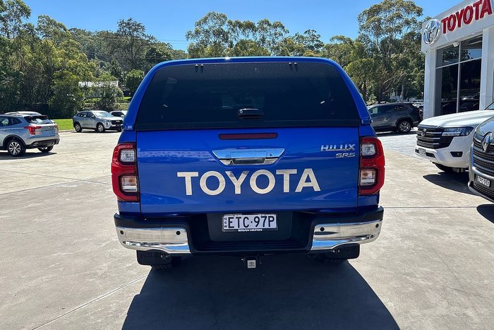 2022 Toyota Hilux SR5 GUN126R 4X4 Dual Range Nebula Blue
