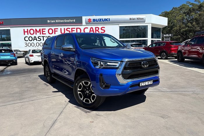 2022 Toyota Hilux SR5 GUN126R 4X4 Dual Range Nebula Blue