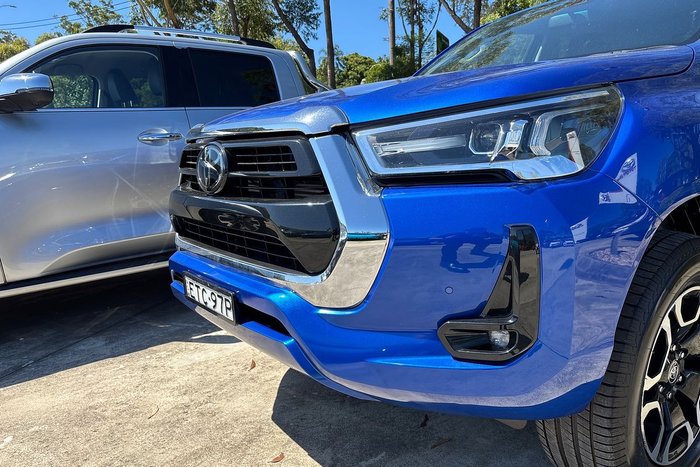2022 Toyota Hilux SR5 GUN126R 4X4 Dual Range Nebula Blue