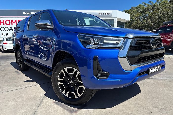 2022 Toyota Hilux SR5 GUN126R 4X4 Dual Range Nebula Blue