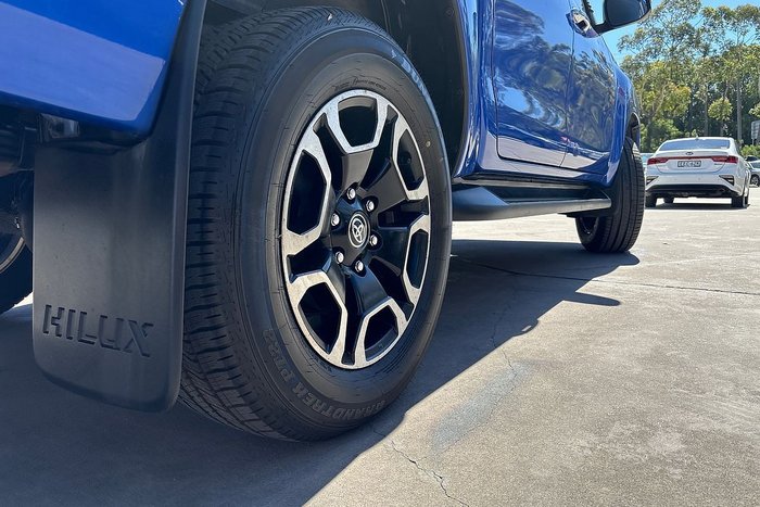 2022 Toyota Hilux SR5 GUN126R 4X4 Dual Range Nebula Blue
