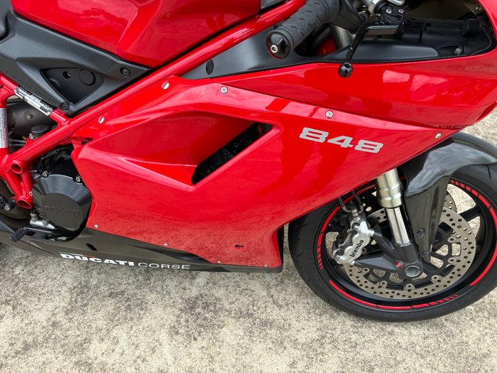 2008 DUCATI 848 Red