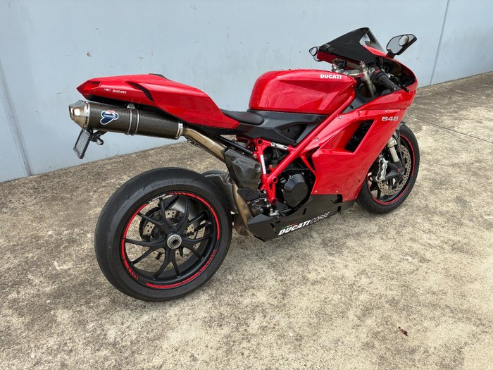 2008 DUCATI 848 Red