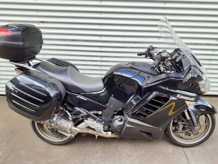 2008 Kawasaki 1400GTR GTR Black