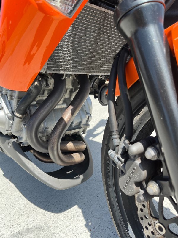 2007 Kawasaki ER-6n ORANGE