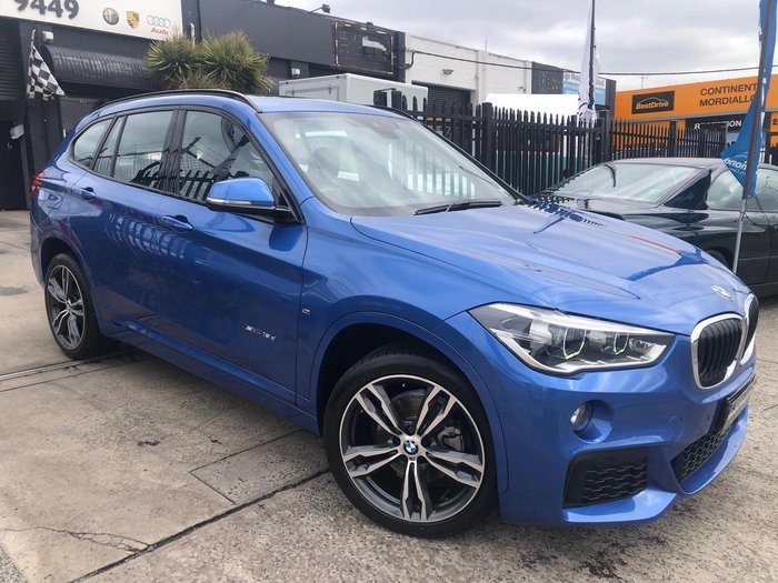 2017 BMW X1 sDrive18d F48 Mediterranean Blue