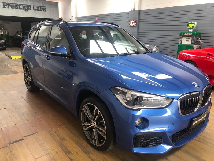 2017 BMW X1 sDrive18d F48 Mediterranean Blue