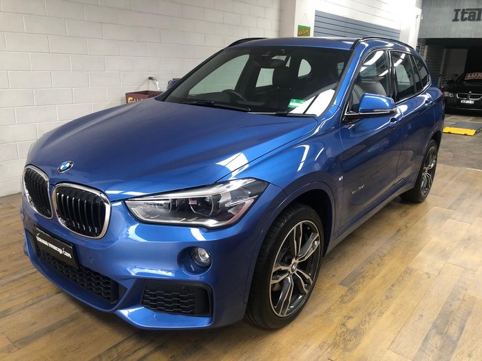 2017 BMW X1 sDrive18d F48 Mediterranean Blue