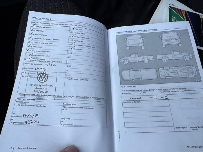 2015 Volkswagen Amarok TDI420 Highline 2H MY15 4X4 Constant Candy White