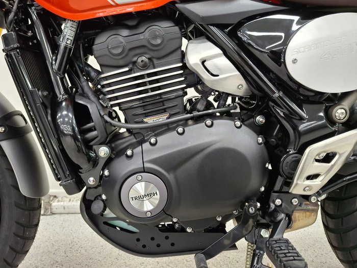 2026 Triumph 2026 Triumph 400CC SCRAMBLER 400 X Road MATT BAJA ORANGE