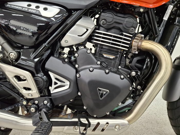 2026 Triumph 2026 Triumph 400CC SCRAMBLER 400 X Road MATT BAJA ORANGE