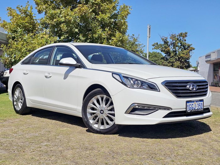 2017 Hyundai Sonata Active LF3 MY17 White Cream