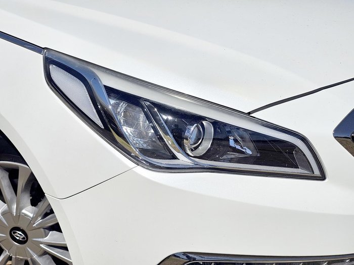 2017 Hyundai Sonata Active LF3 MY17 White Cream