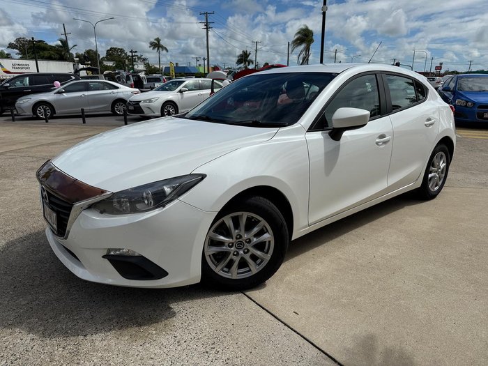 2016 Mazda 3 Neo BM Series Snowflake White Pearl