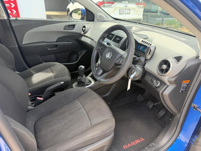 2014 Holden Barina CD TM MY14 Boracay Blue