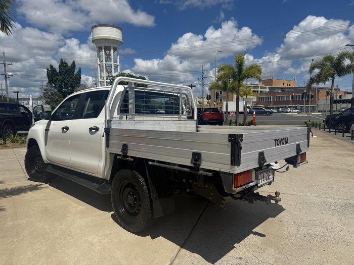 2019 Toyota Hilux SR GUN126R 4X4 Dual Range Glacier White