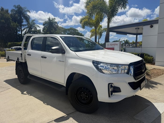 2019 Toyota Hilux SR GUN126R 4X4 Dual Range Glacier White