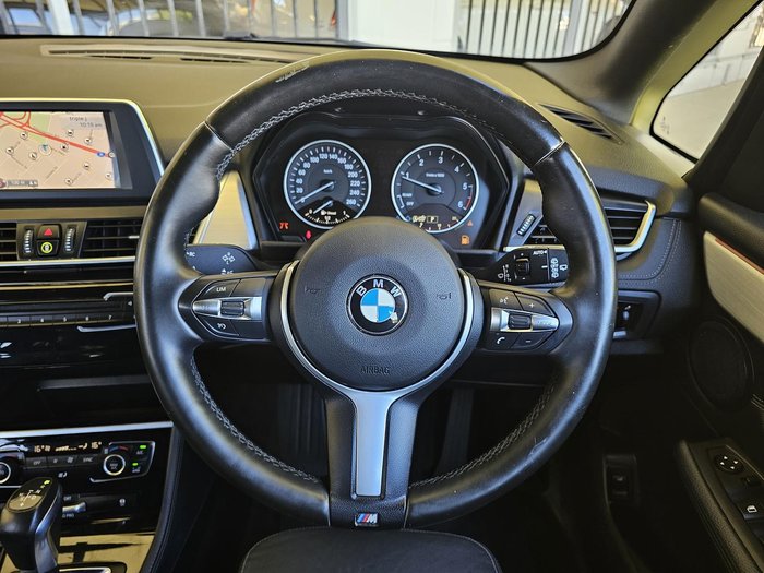 2016 BMW 2 Series 218d M Sport F45 Black Sapphire