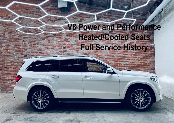 2016 Mercedes-Benz GLS-Class GLS500 X166 Four Wheel Drive White