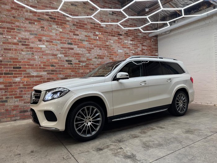 2016 Mercedes-Benz GLS-Class GLS500 X166 Four Wheel Drive White