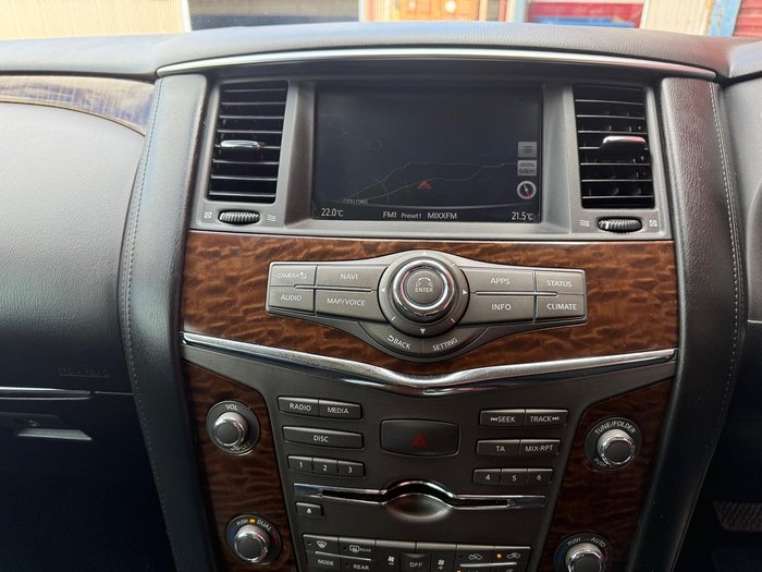 2023 Nissan Patrol Ti Y62 MY23 4X4 Dual Range Moonstone White