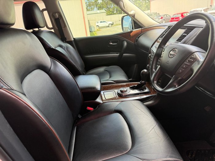 2023 Nissan Patrol Ti Y62 MY23 4X4 Dual Range Moonstone White