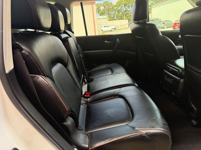 2023 Nissan Patrol Ti Y62 MY23 4X4 Dual Range Moonstone White