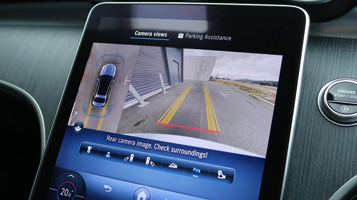 2024 Mercedes-Benz C-Class C200 Night Edition W206 High-Tech Silver