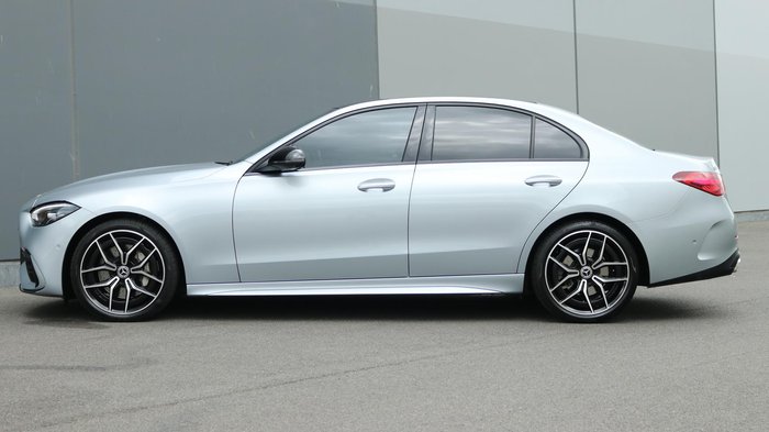 2024 Mercedes-Benz C-Class C200 Night Edition W206 High-Tech Silver