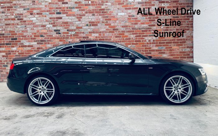 2014 Audi A5 8T MY14 Four Wheel Drive Grey