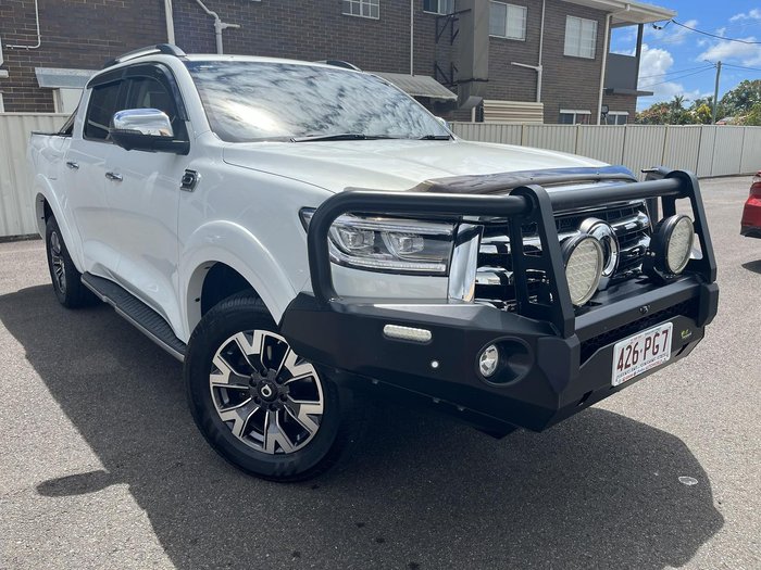 2024 GWM Ute Cannon-X NPW 4X4 Dual Range Pearl White