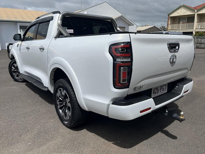 2024 GWM Ute Cannon-X NPW 4X4 Dual Range Pearl White