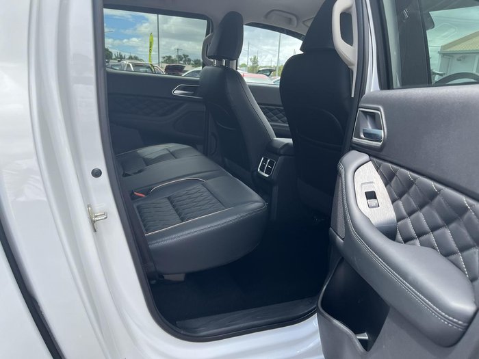 2024 GWM Ute Cannon-X NPW 4X4 Dual Range Pearl White