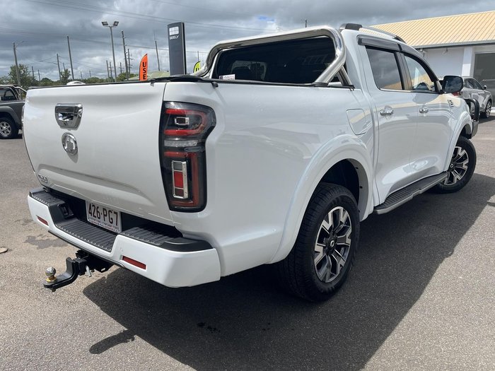 2024 GWM Ute Cannon-X NPW 4X4 Dual Range Pearl White