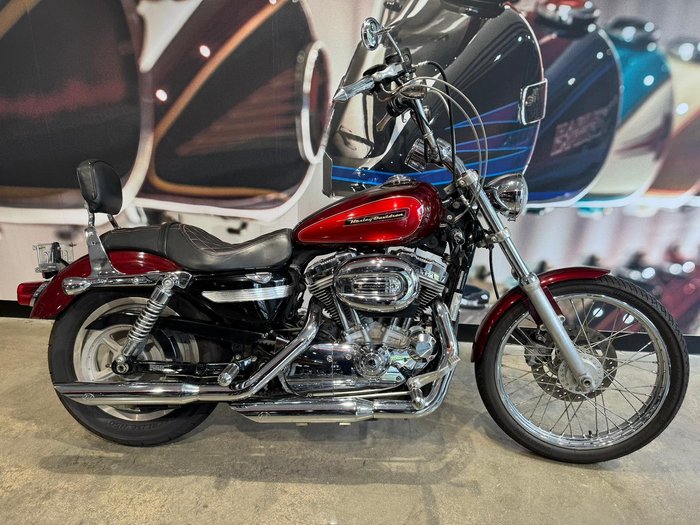 2008 Harley-Davidson Sportster 883 Custom (XL883C) Sportster Red