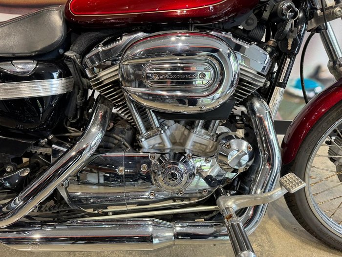 2008 Harley-Davidson Sportster 883 Custom (XL883C) Sportster Red