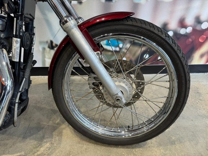 2008 Harley-Davidson Sportster 883 Custom (XL883C) Sportster Red