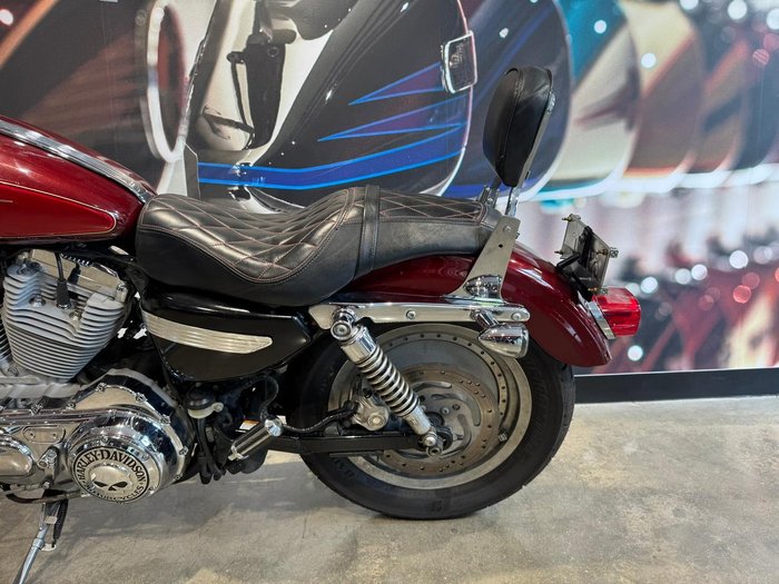 2008 Harley-Davidson Sportster 883 Custom (XL883C) Sportster Red