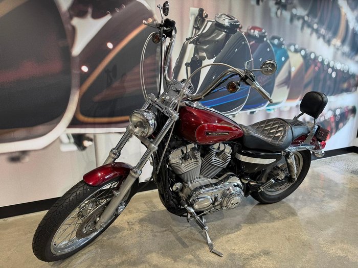 2008 Harley-Davidson Sportster 883 Custom (XL883C) Sportster Red