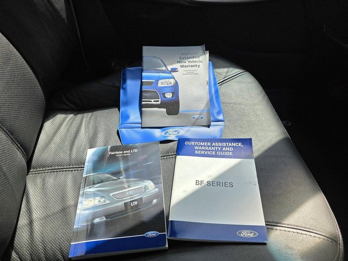 2007 Ford Fairlane Ghia BF Winter White